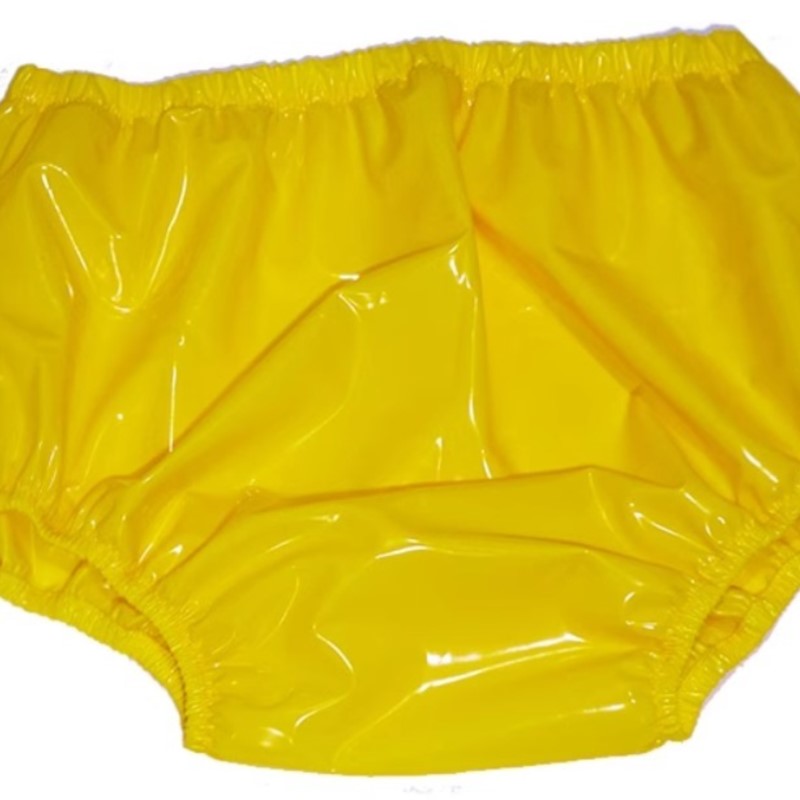 Men'S Fashion Underwear - Calcinhas Plásticas Impermeáveis de Cintura Alta