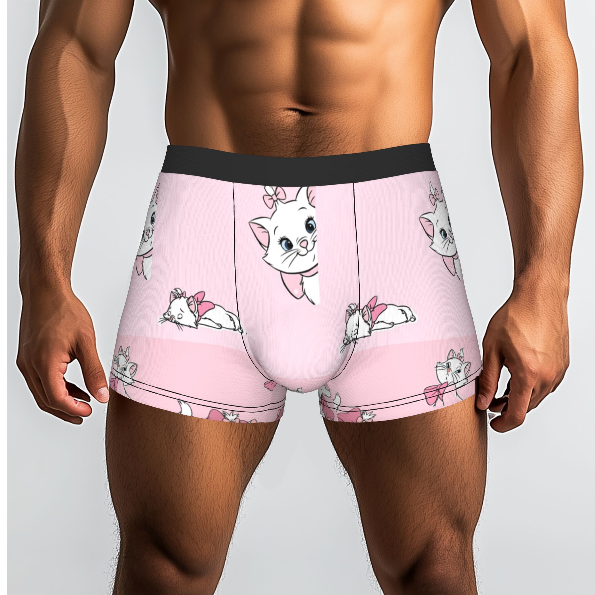 Men'S Fashion Underwear - Cuecas Boxer Masculinas Personalizadas com Estampa