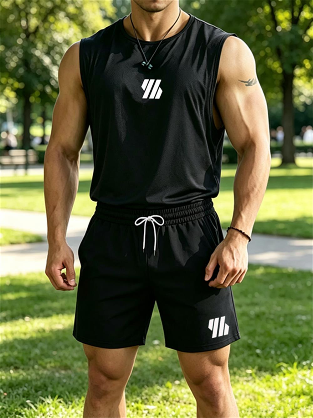 Men'S Fashion For Summer - Novo Conjunto Masculino 2026: Colete Esportivo