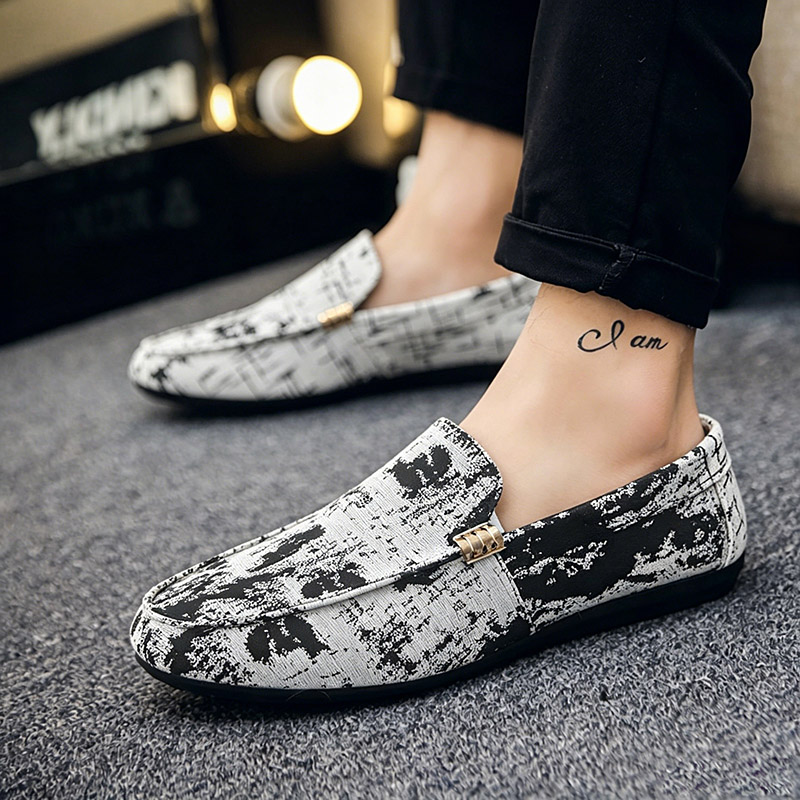 Men'S Fashion Videos - Sapatos Casuais Masculinos Loafers de Lona