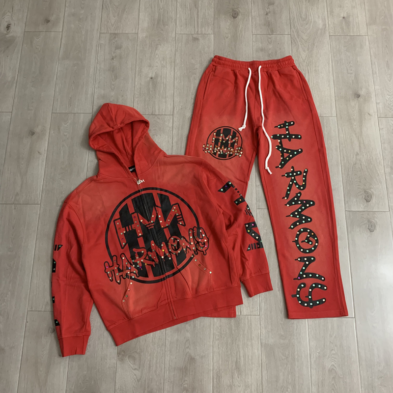 Men'S Fashion Brands - Conjunto de Moletom e Calça HARMONY