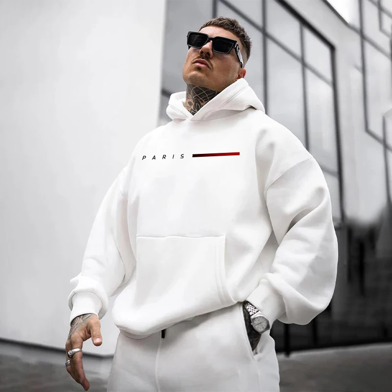 Men'S Fashion Paris 2025 - Moletons de Moda Paris para Homens,