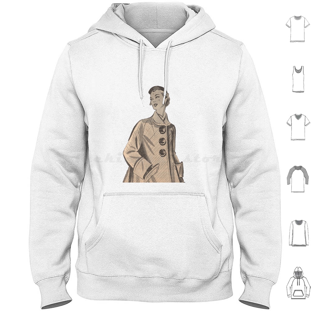 Mens Fashion Magazines - Moletom com capuz de algodão de