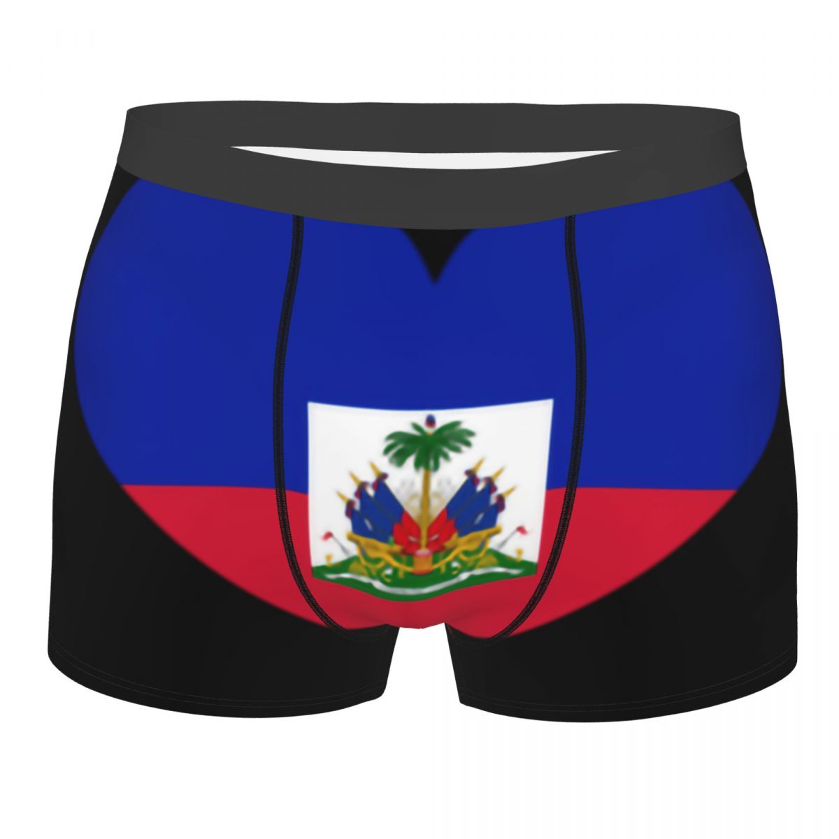 Men'S Fashion Underwear - Cuecas boxer com bandeira do Haiti,