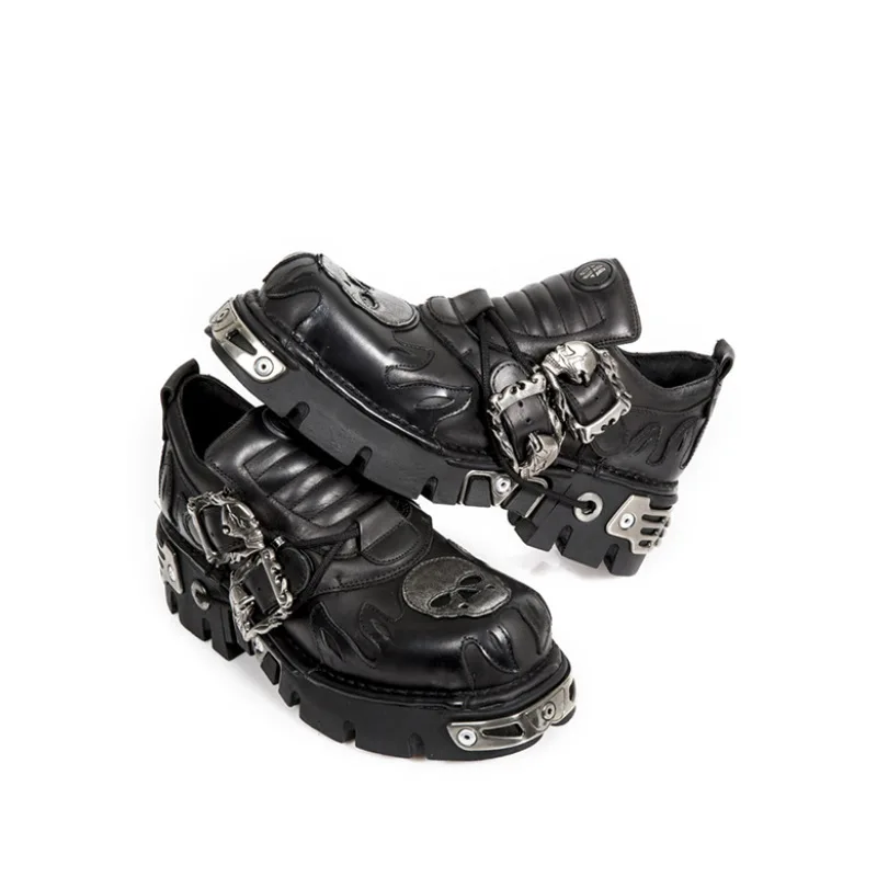 Men Fashion Elegant - Botas Femininas de Couro Pequenas Estilo