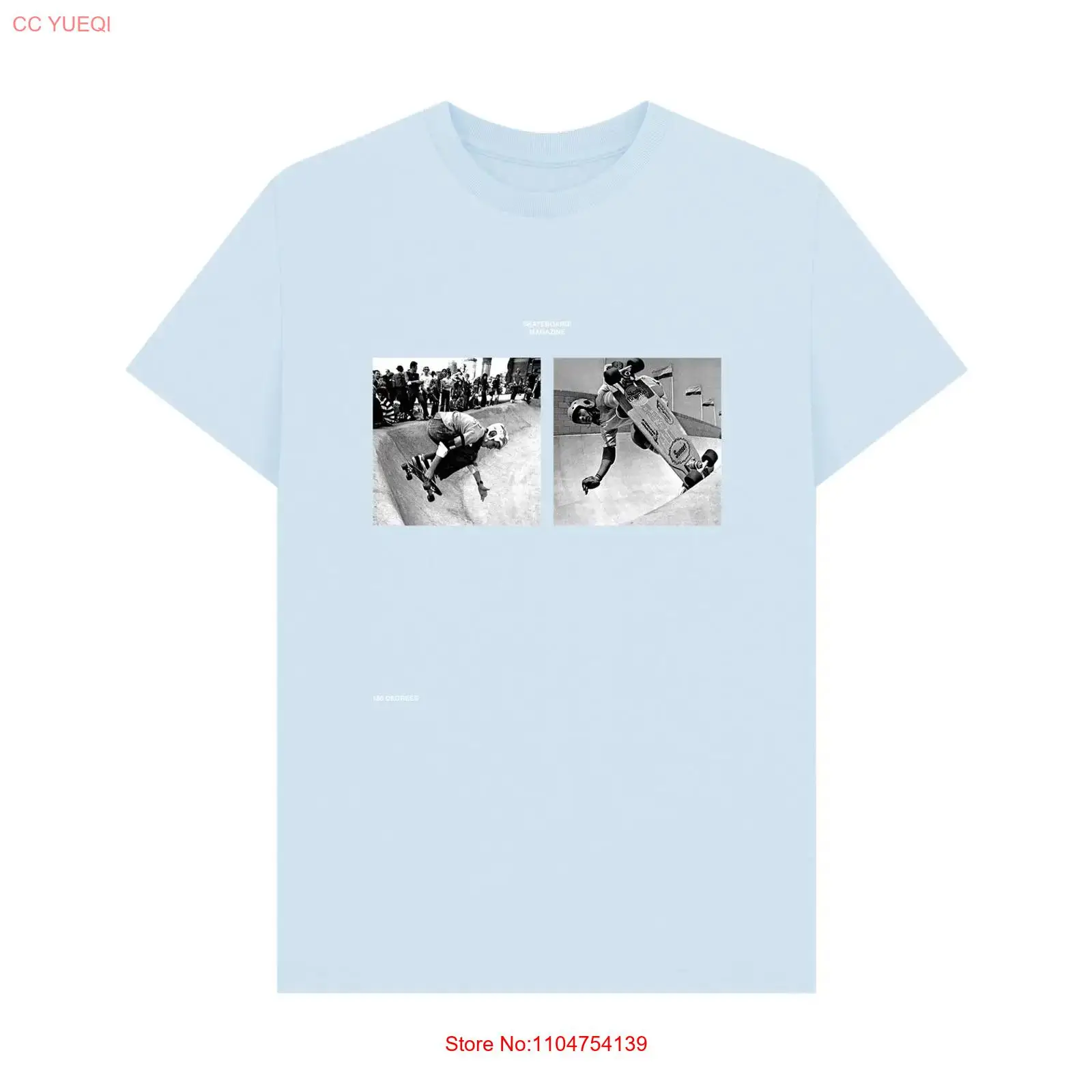Mens Fashion Magazines - Camiseta Oficial Premium Skateboard Magazine 180