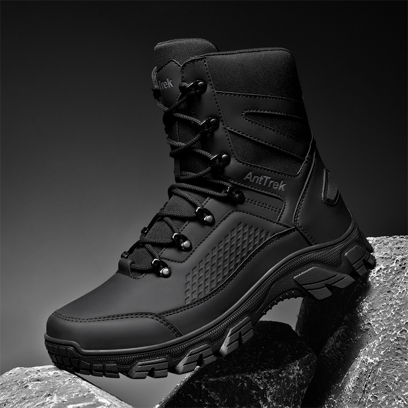 Men'S Fashion Videos - Botas de treinamento selvagem masculinas quatro