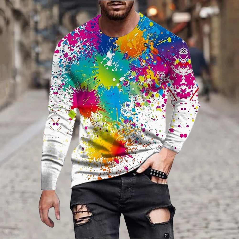 Camiseta masculina com estampa - Men'S Fashion For Summer 2026 avaliação e preço