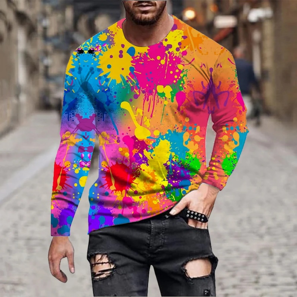 Camiseta masculina com estampa - Men'S Fashion For Summer 2026 avaliação e preço
