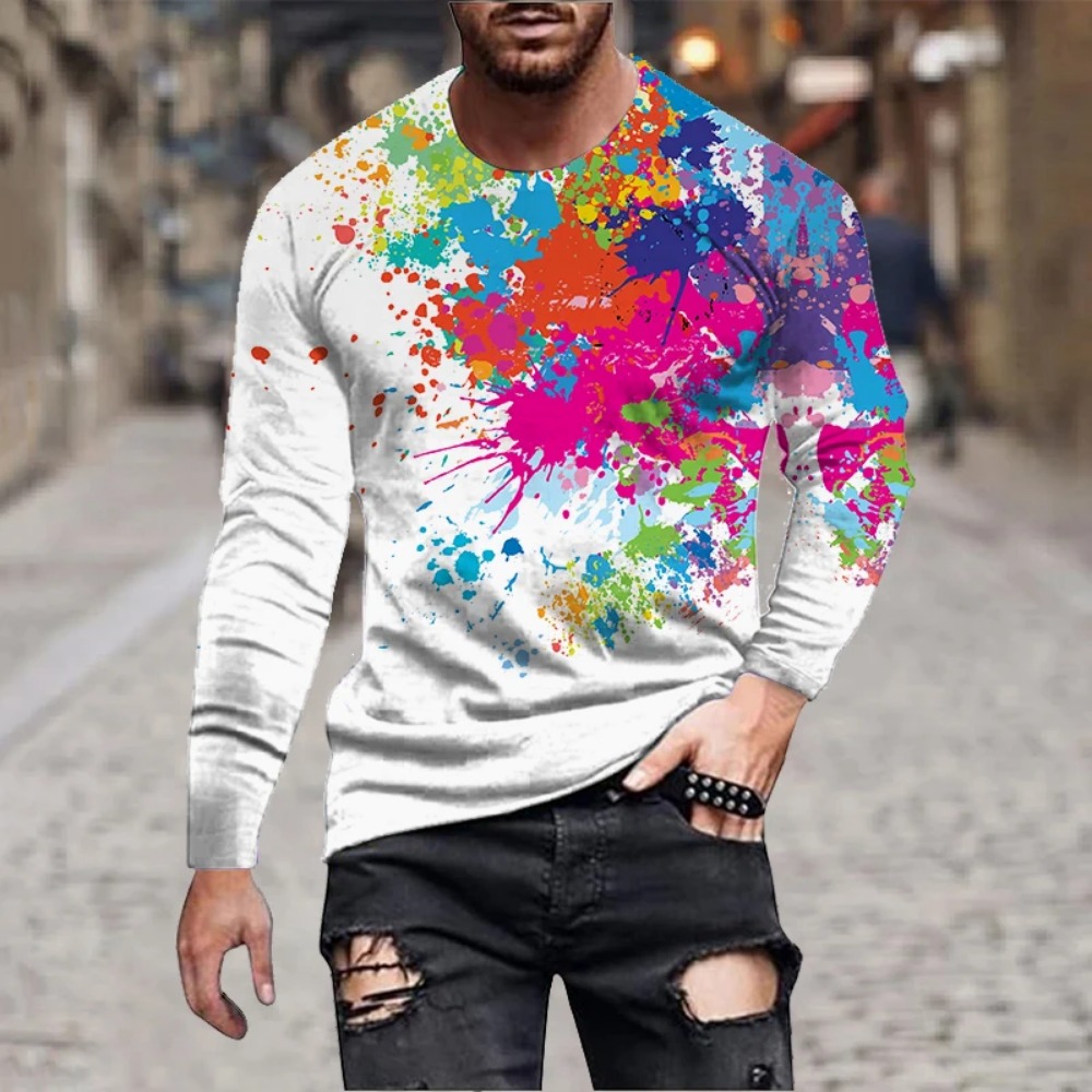 Camiseta masculina com estampa - Men'S Fashion For Summer 2026 avaliação e preço