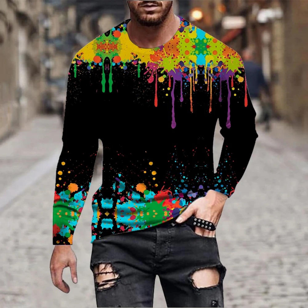 Camiseta masculina com estampa - Men'S Fashion For Summer 2026 avaliação e preço