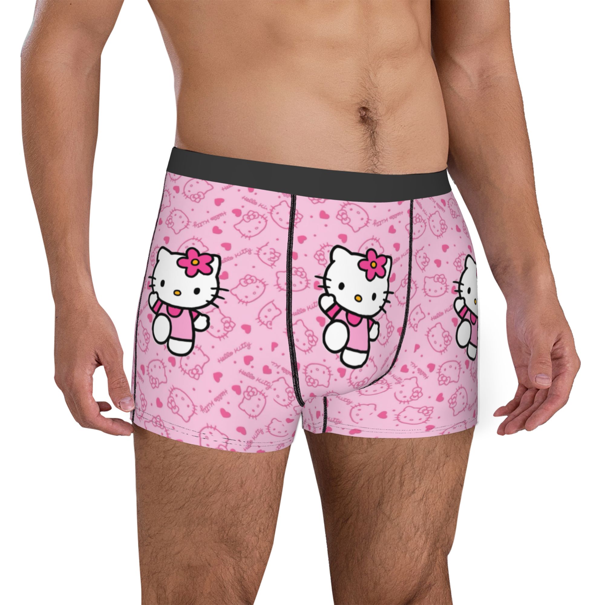 Cuecas Boxer Estampadas Rosa K - Men'S Fashion Underwear avaliação e preço