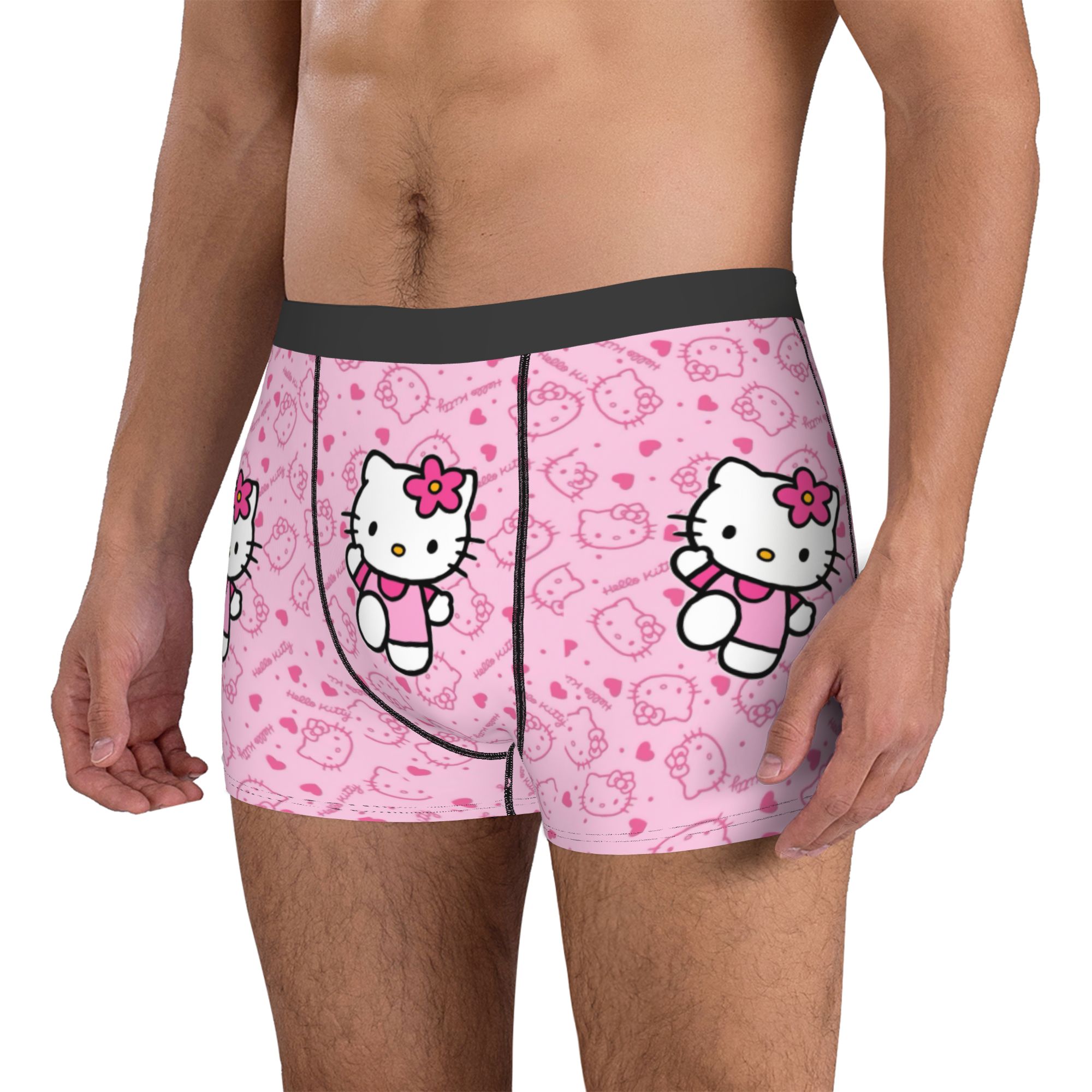 Cuecas Boxer Estampadas Rosa K - Men'S Fashion Underwear avaliação e preço