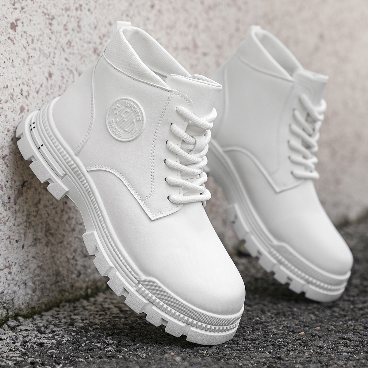 Botas de motocicleta brancas e - Men'S Fashion Course avaliação e preço