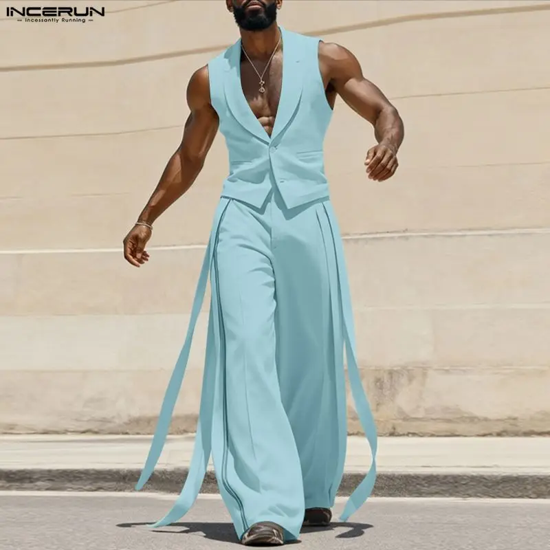 Conjuntos Masculinos INCERUN:  - Men'S Fashion For Summer avaliação e preço