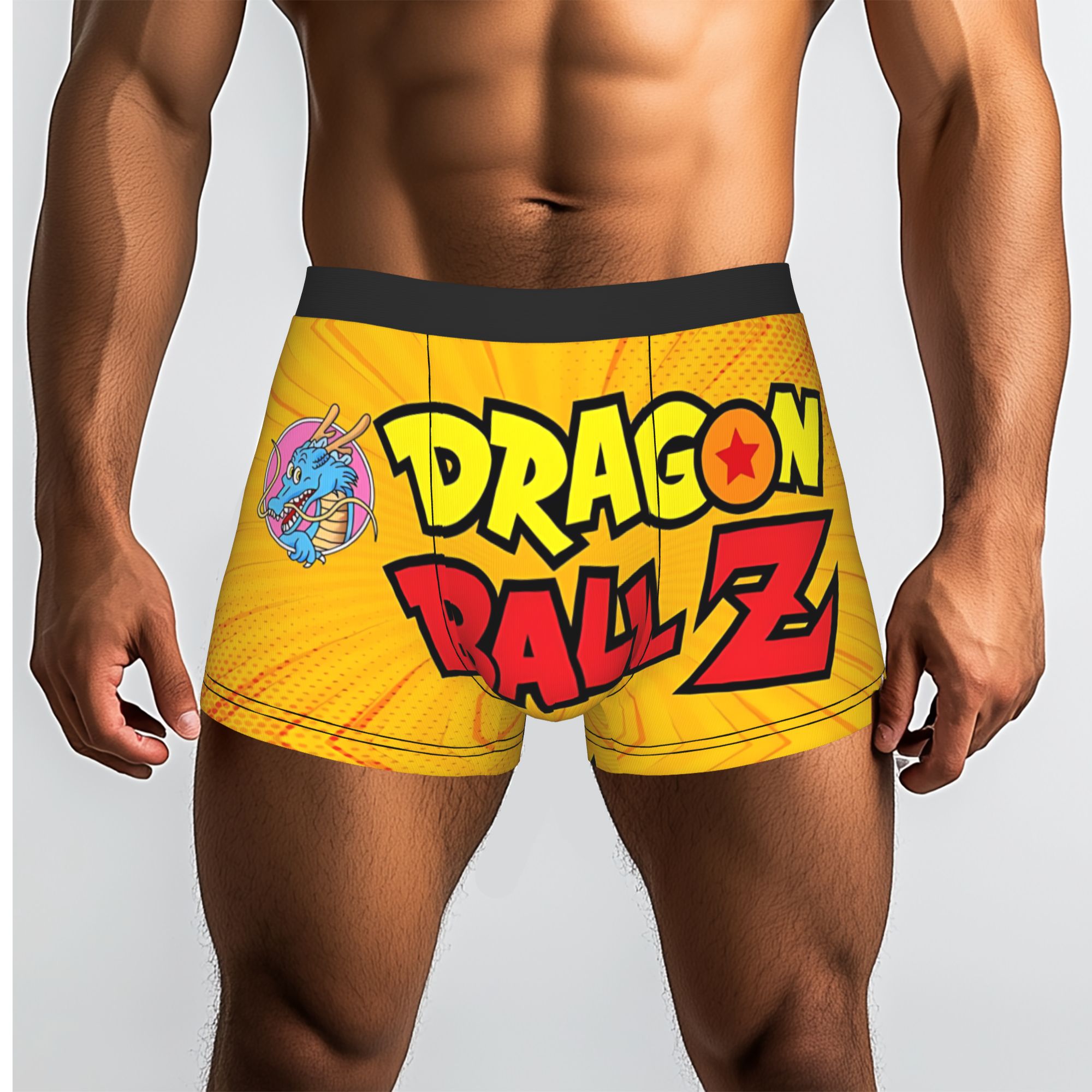 Cuecas Boxer com tema de mangá - Men'S Fashion Underwear avaliação e preço