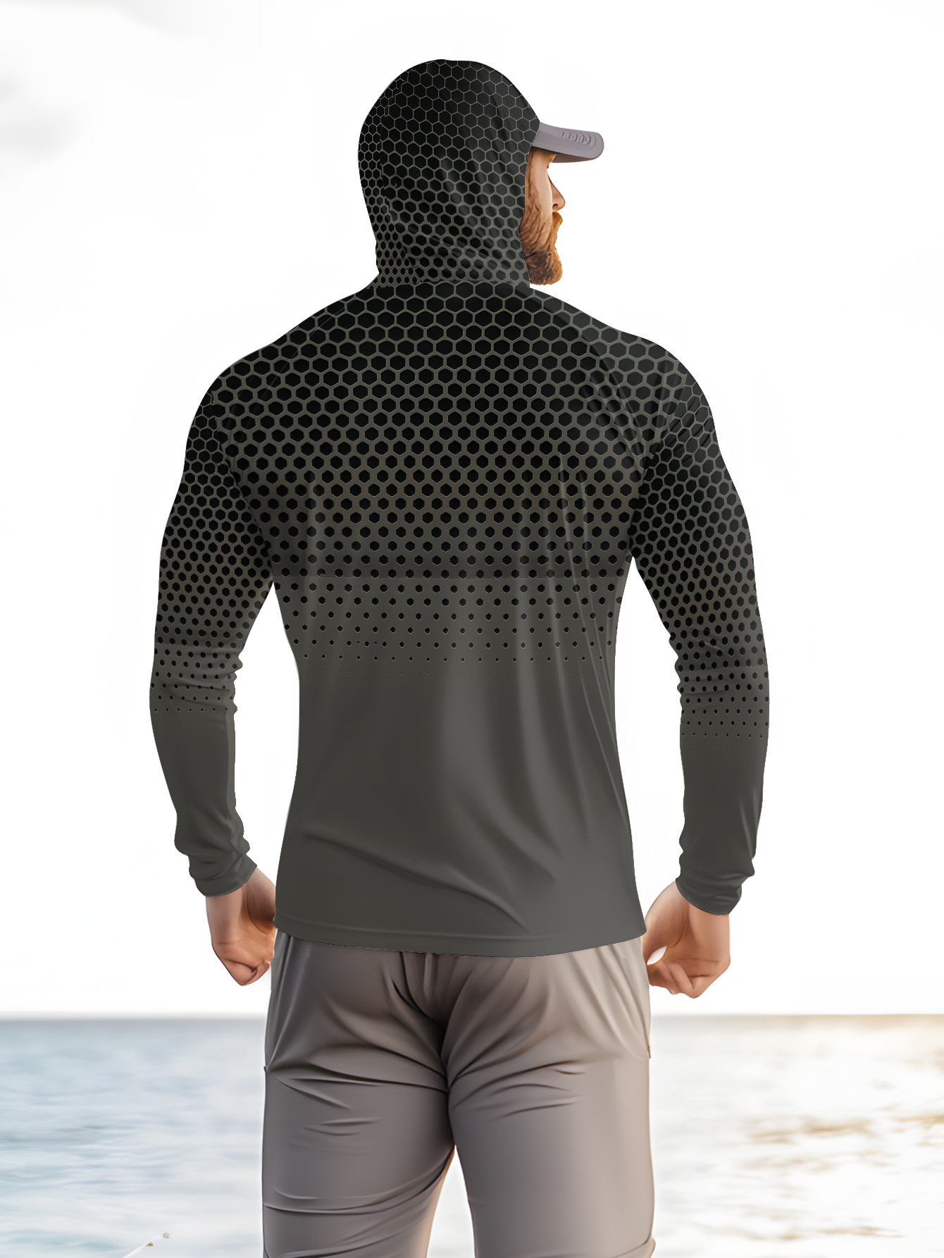 Camisa de Pesca Masculina de V - Men'S Fashion For Summer avaliação e preço