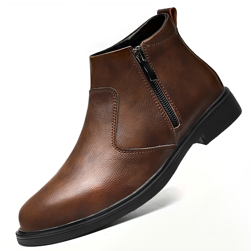 Novos Sapatos de Couro de Cano - Men'S Fashion Course avaliação e preço