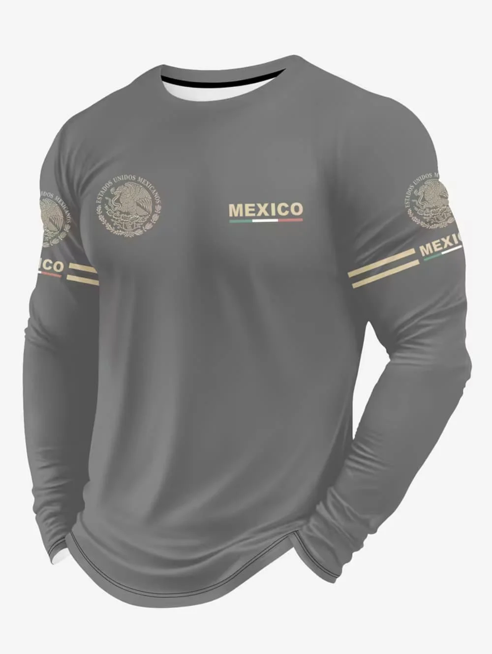 Camiseta masculina com estampa - Fashion Mens Shirt avaliação e preço