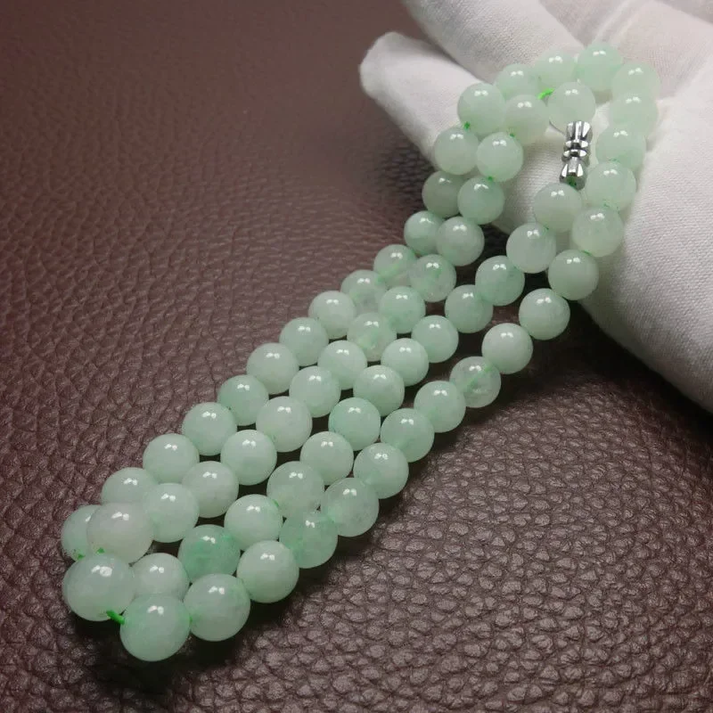 Colar de contas de jade verde  - Men'S Fashion Designer avaliação e preço