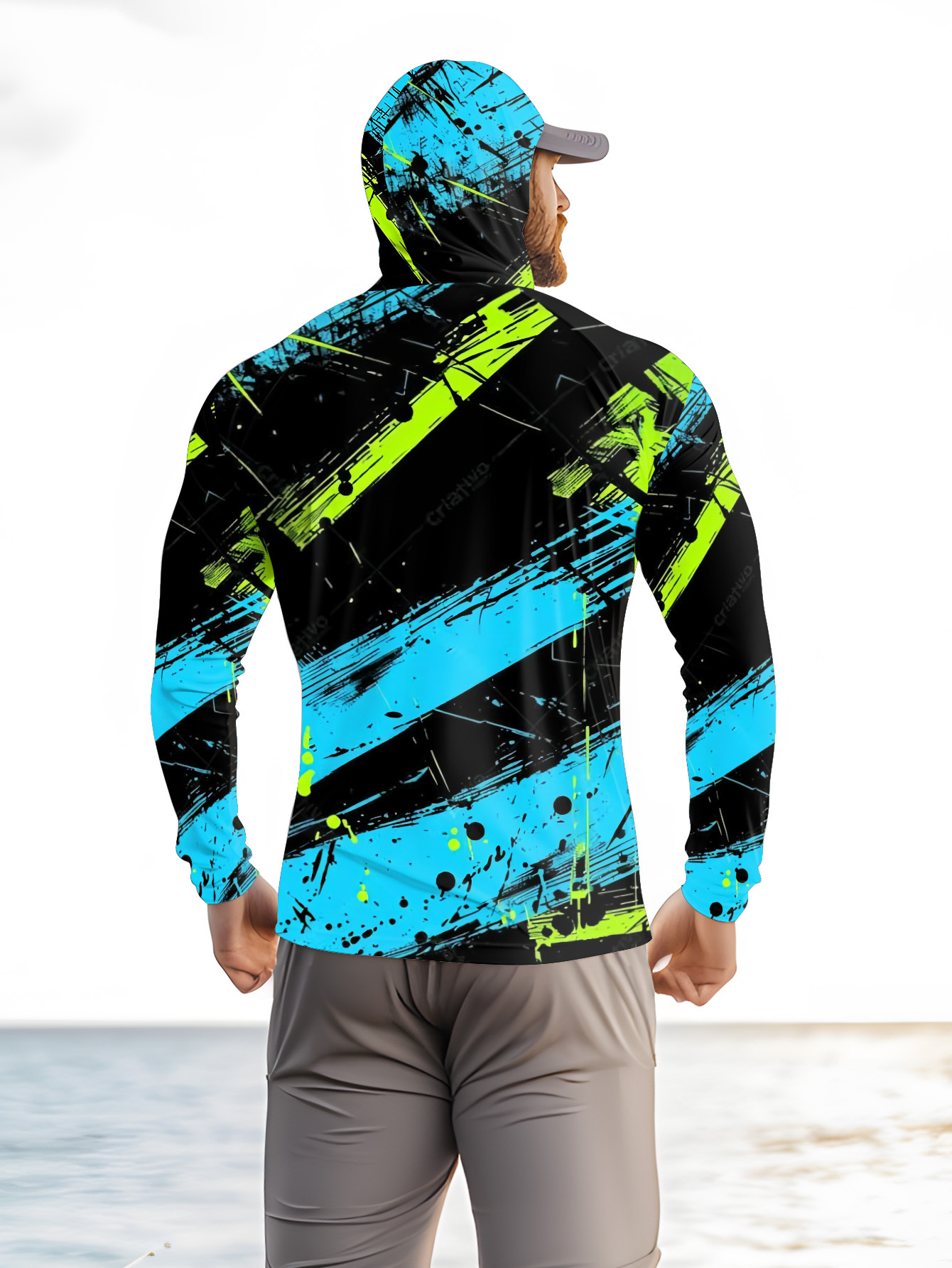 Camiseta de Pesca Masculina de - Men'S Fashion For Summer avaliação e preço