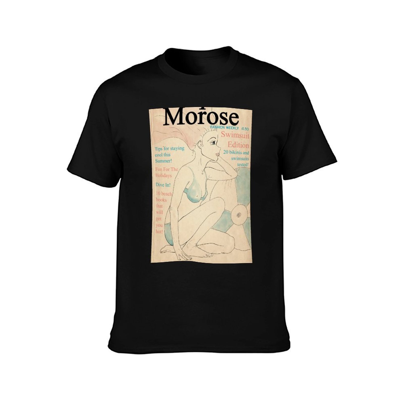 Camiseta com estampa de capa d - Mens Fashion Magazines avaliação e preço