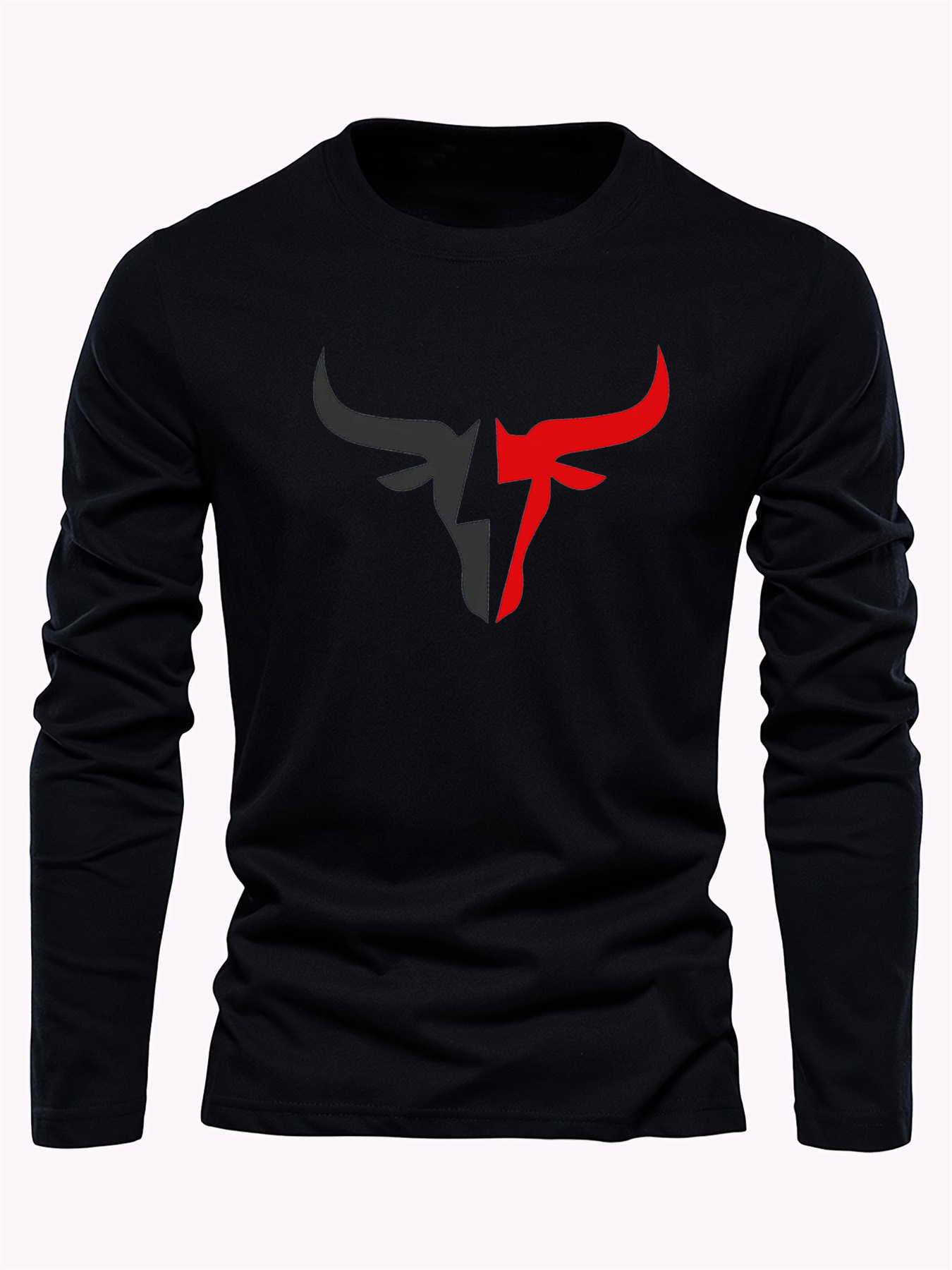 Camiseta Masculina de Manga Lo - Fashion Mens Shirt avaliação e preço