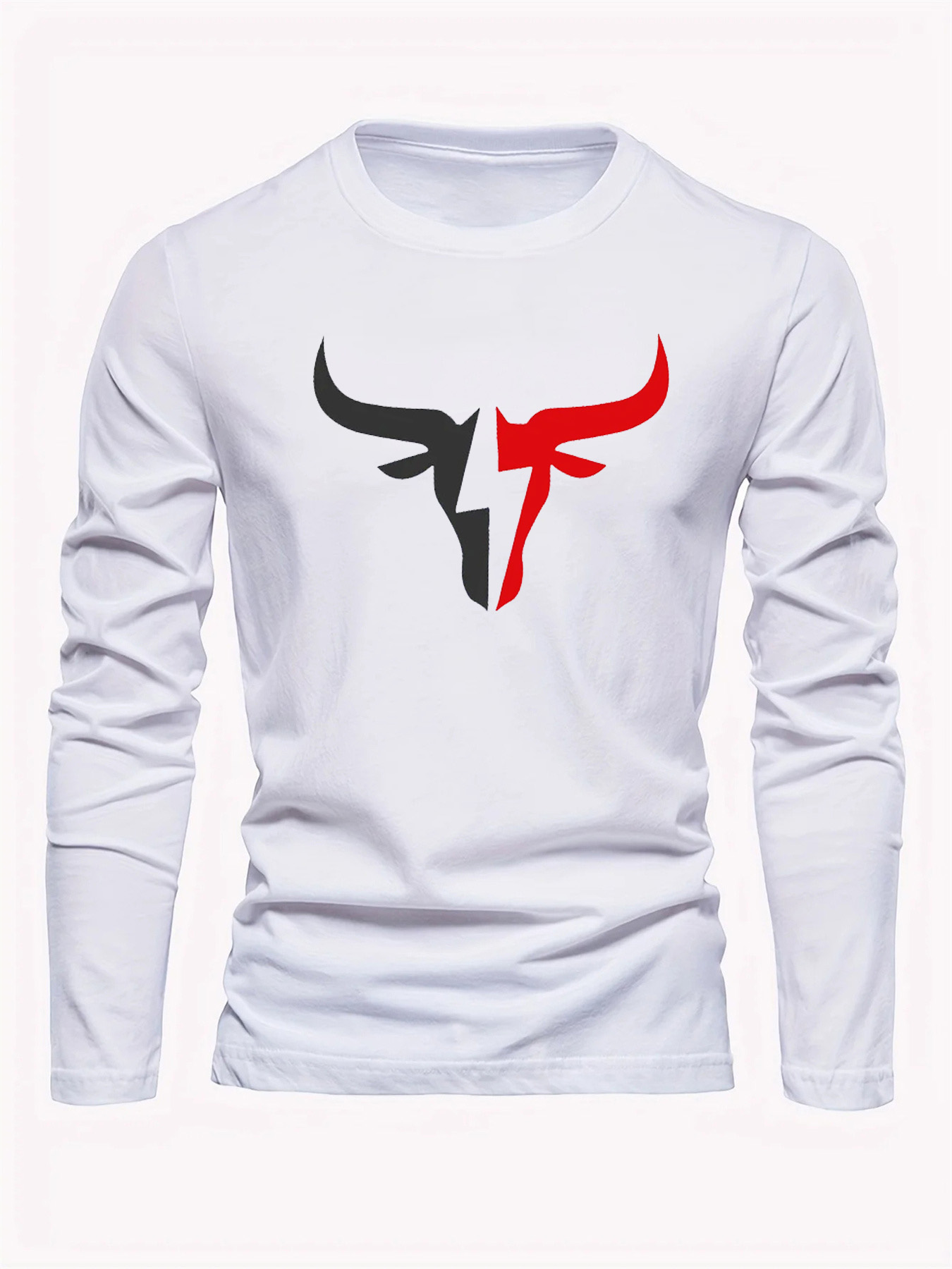 Camiseta Masculina de Manga Lo - Fashion Mens Shirt avaliação e preço
