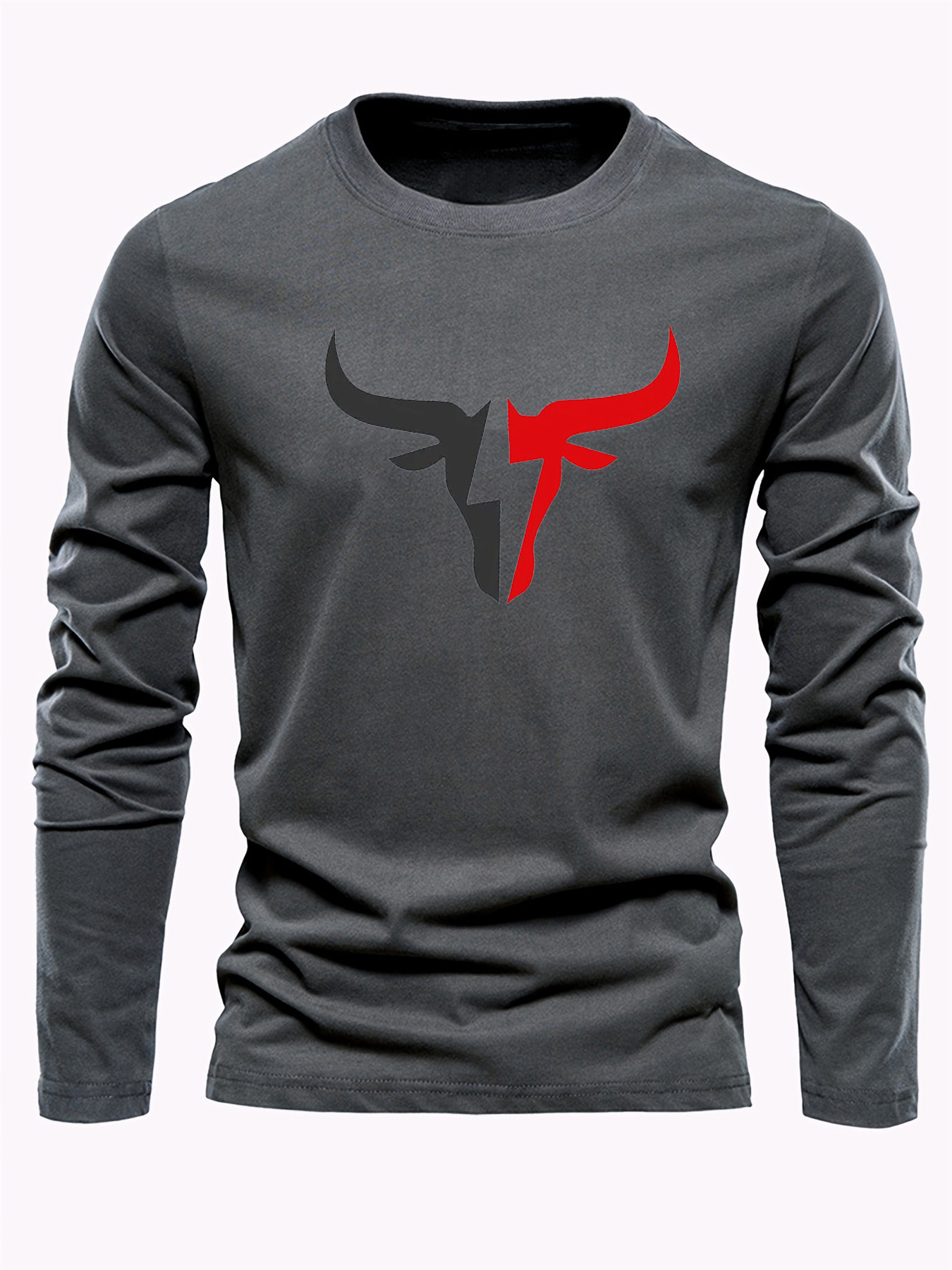 Camiseta Masculina de Manga Lo - Fashion Mens Shirt avaliação e preço