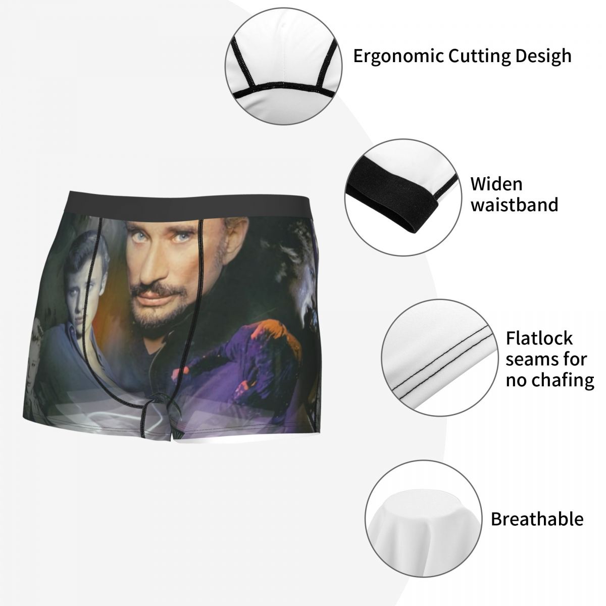 Roupa íntima masculina Johnny  - Men'S Fashion Underwear avaliação e preço