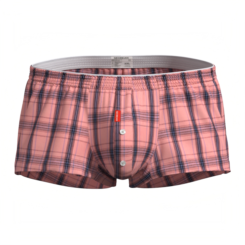 Shorts planos masculinos, shor - Men'S Fashion Underwear avaliação e preço