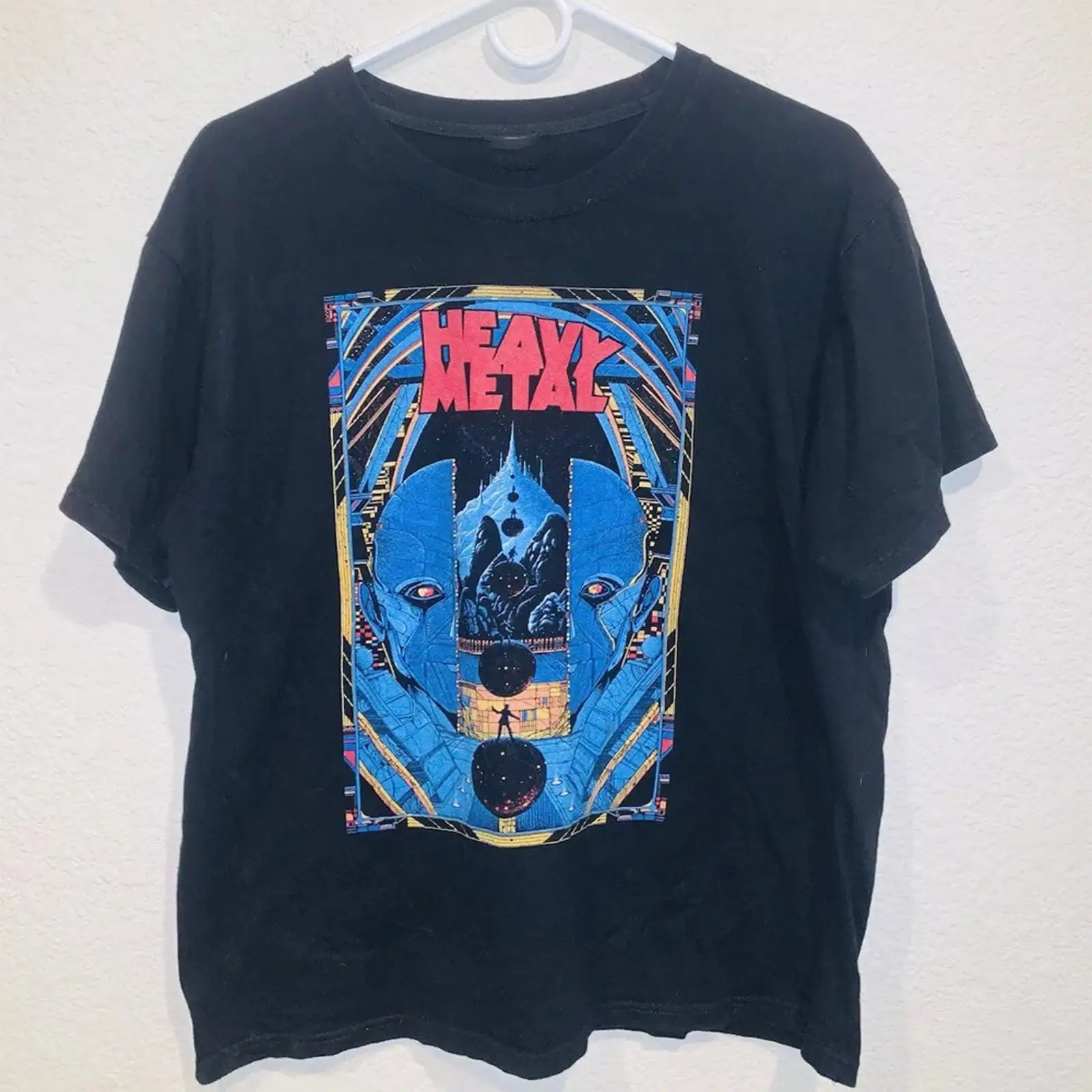 Camiseta Vintage Heavy Metal P - Mens Fashion Magazines avaliação e preço