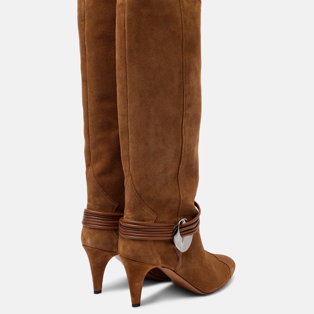 Botas femininas de camurça até - Men Fashion Elegant avaliação e preço