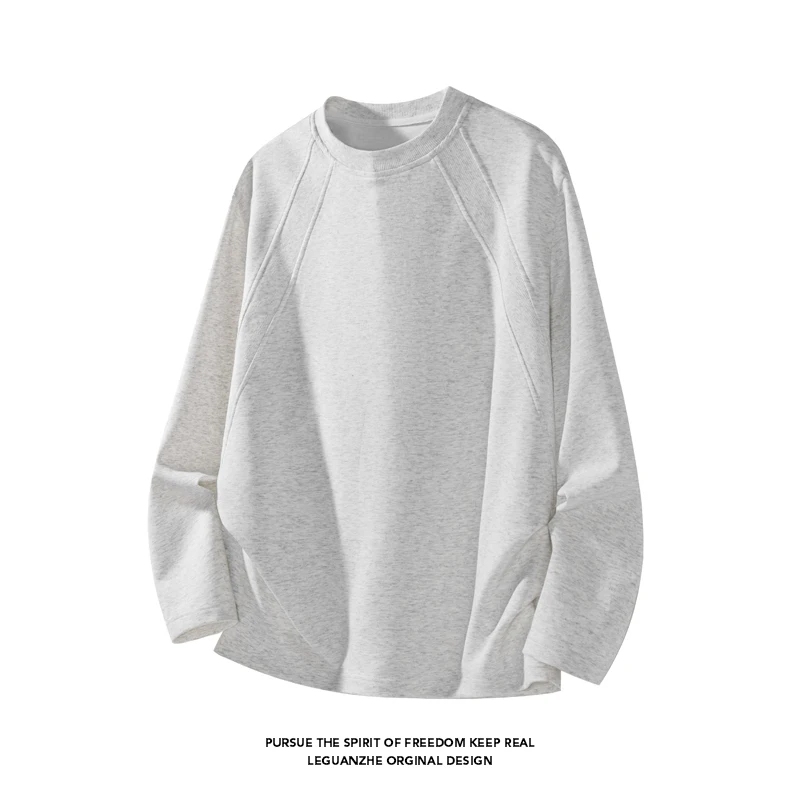 Camiseta Masculina de Manga Lo - Fashion Mens Shirt avaliação e preço