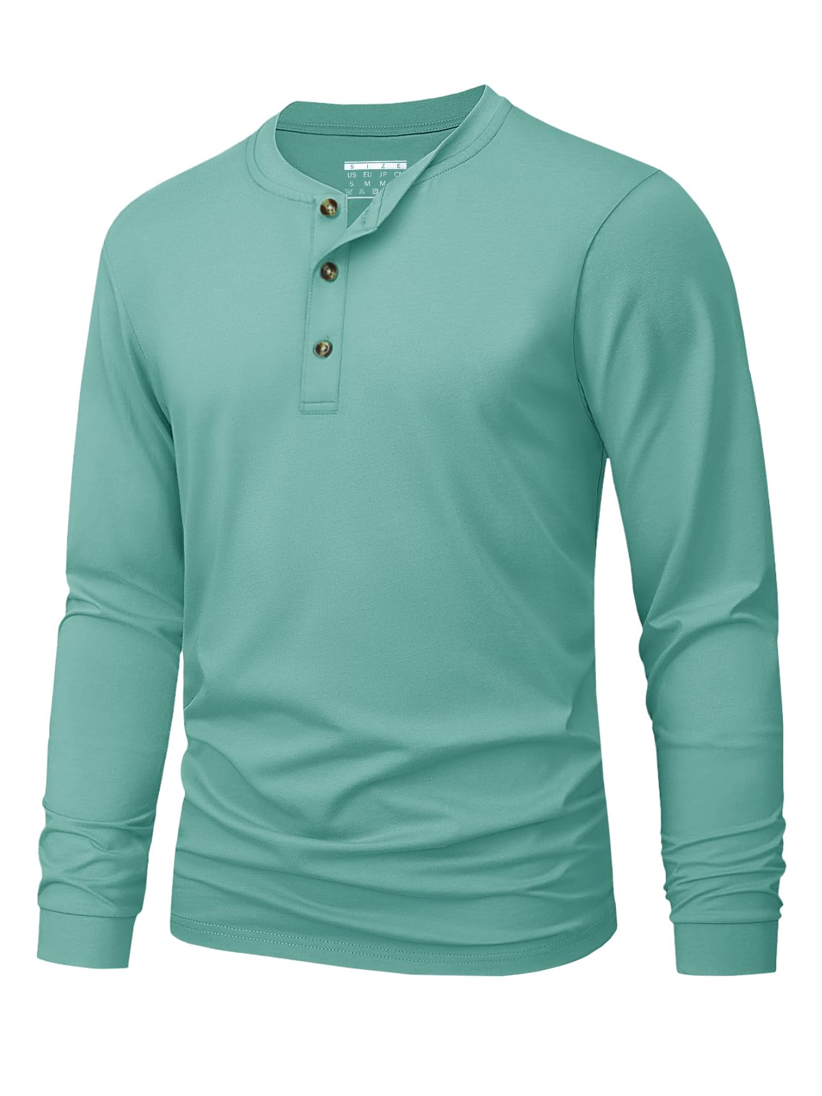 Camiseta Henley Masculina Simp - Fashion Mens Shirt avaliação e preço