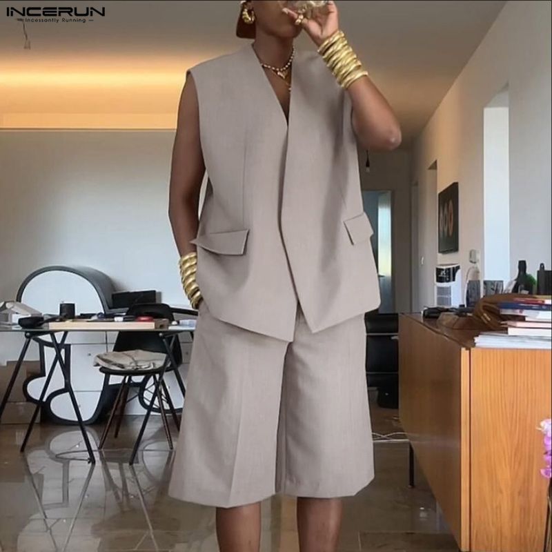 Conjuntos Masculinos INCERUN:  - Men'S Fashion For Summer avaliação e preço