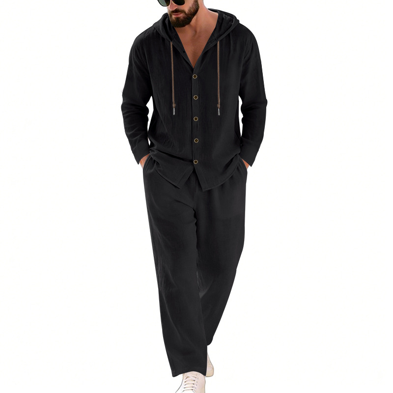 Conjunto Masculino de Linho Ca - Linen Shirt Summer avaliação e preço
